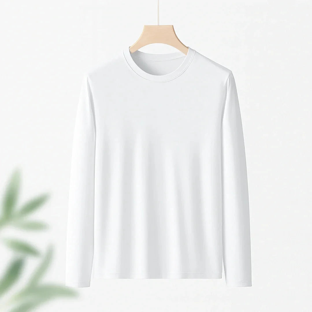 Men’s Premium Lenzing Modal Long Sleeve T-Shirt – Comfort, Style & Lightness in Every Touch