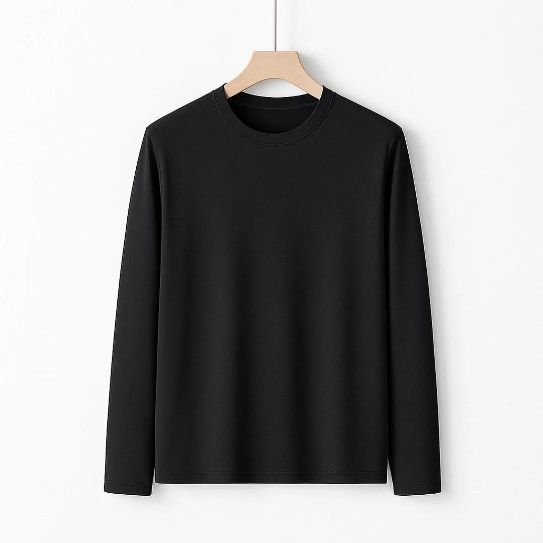 Men’s Premium Lenzing Modal Long Sleeve T-Shirt – Comfort, Style & Lightness in Every Touch