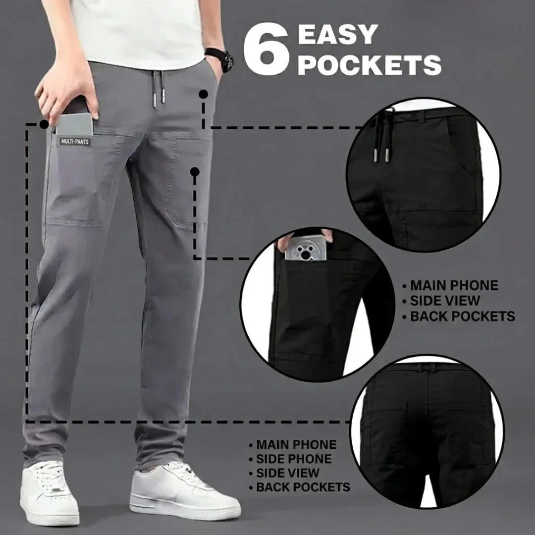 Ultra Stretch Lightweight Breathable Cargo Trousers - 70% OFF TODAY + Free Shipping