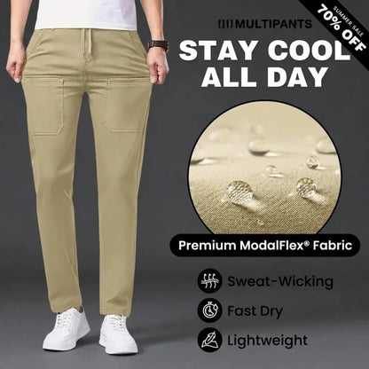 Ultra Stretch Lightweight Breathable Cargo Trousers - 70% OFF TODAY + Free Shipping