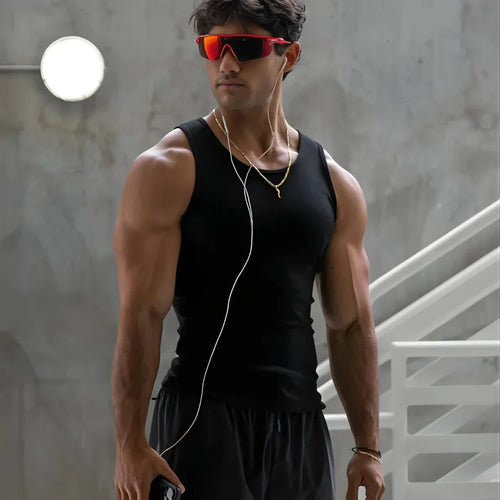 Premium Ultra-Soft Cotton Fitted Tank Top 3-Pack Bundle