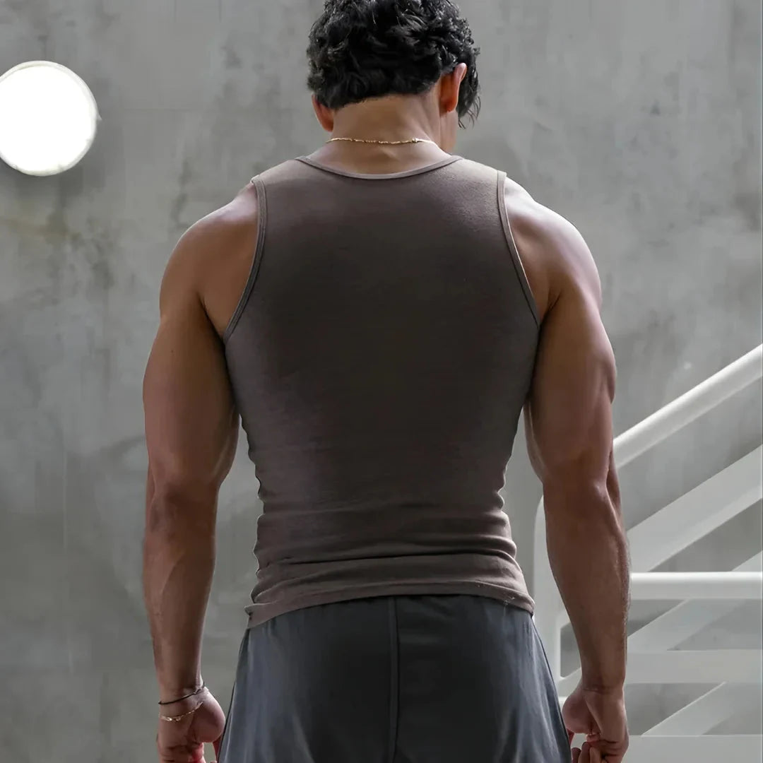 Premium Ultra-Soft Cotton Fitted Tank Top 3-Pack Bundle