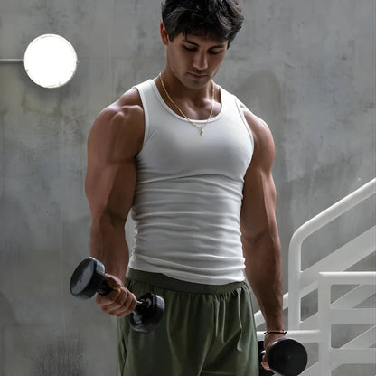 Premium Ultra-Soft Cotton Fitted Tank Top 3-Pack Bundle