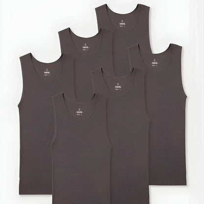 Premium Ultra-Soft Cotton Fitted Tank Top 3-Pack Bundle