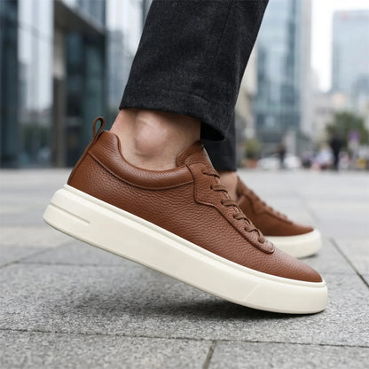 Sterling Classic Leather Sneakers + Free Premium Insole