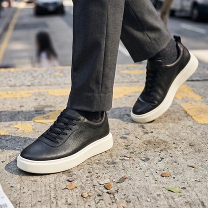 Sterling Classic Leather Sneakers + Free Premium Insole