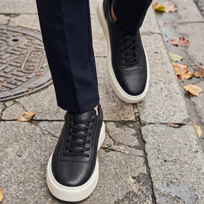 Sterling Classic Leather Sneakers + Free Premium Insole