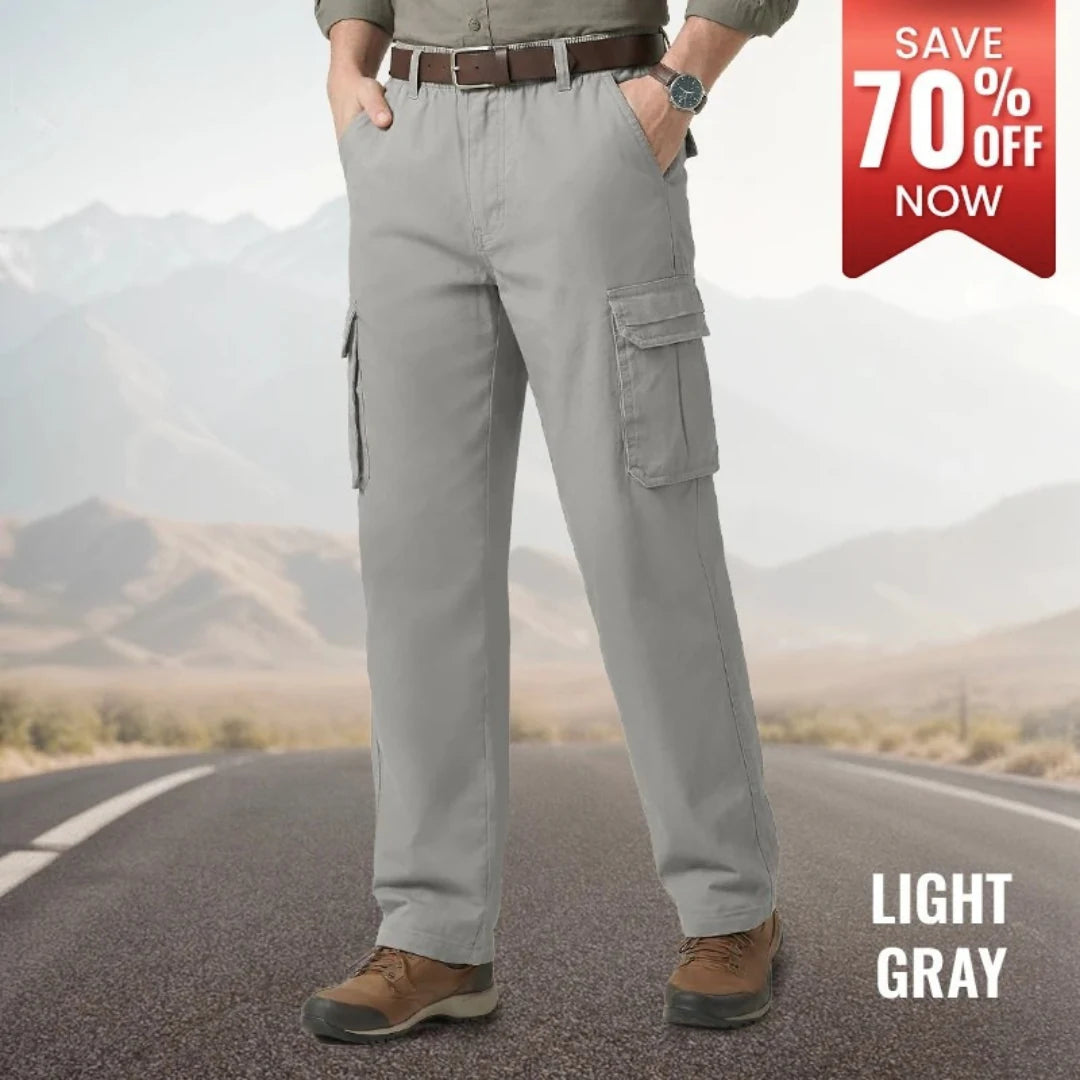 Ultra Comfort Flex Fit Cargo Trousers - 70% OFF TODAY + Free Shipping