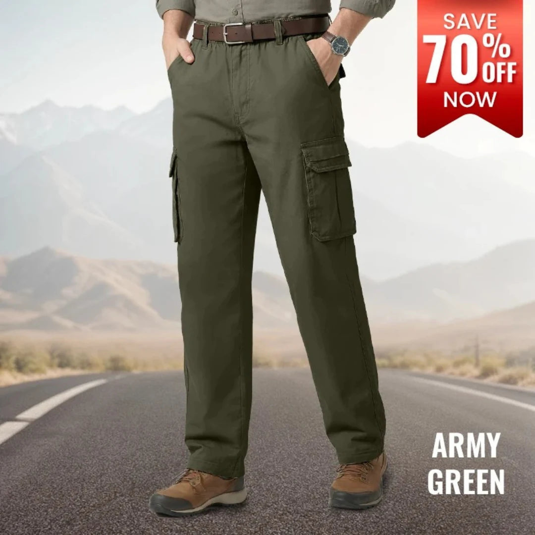 Ultra Comfort Flex Fit Cargo Trousers - 70% OFF TODAY + Free Shipping