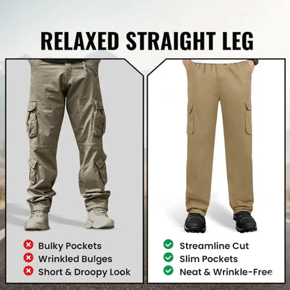 Ultra Comfort Flex Fit Cargo Trousers - 70% OFF TODAY + Free Shipping