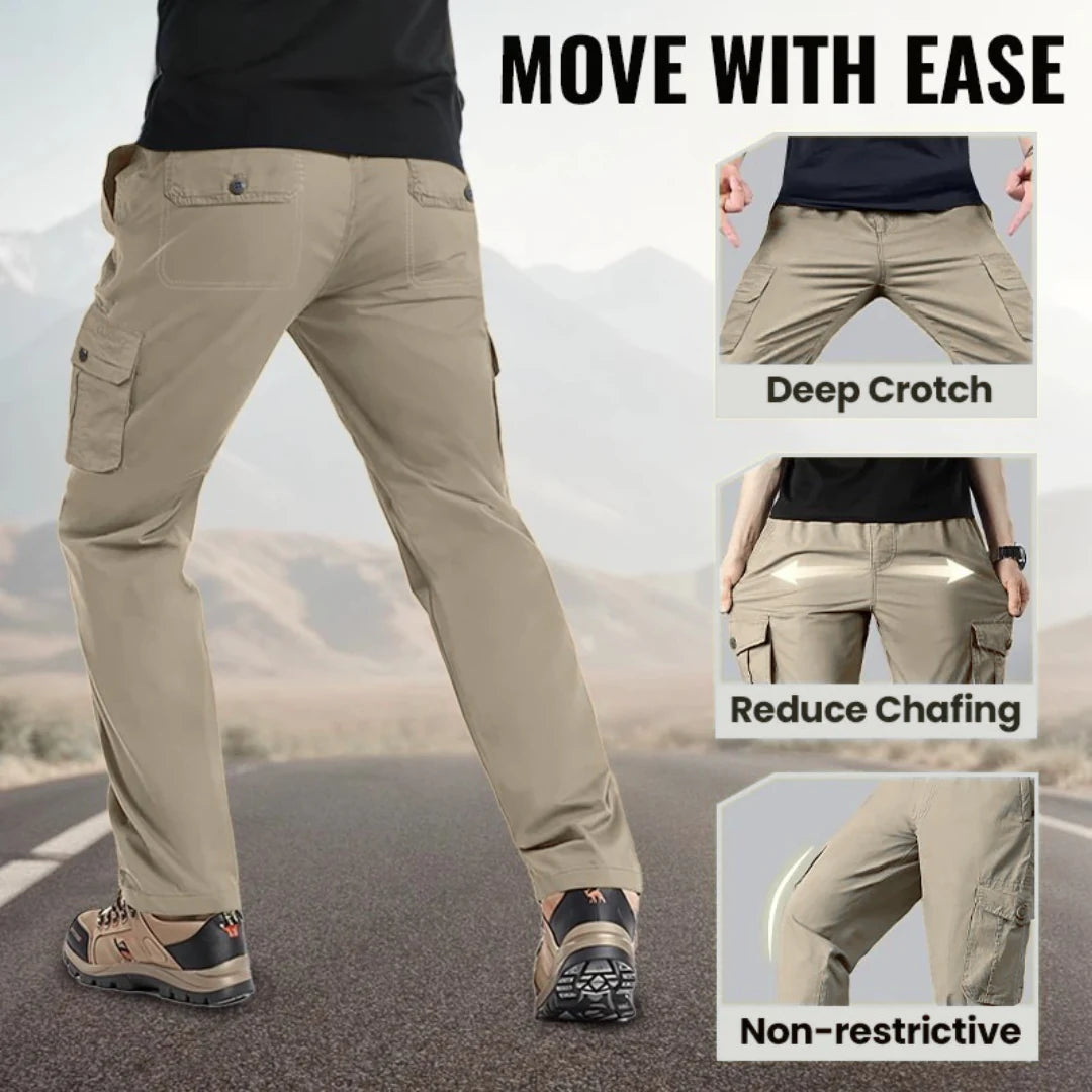 Ultra Comfort Flex Fit Cargo Trousers - 70% OFF TODAY + Free Shipping