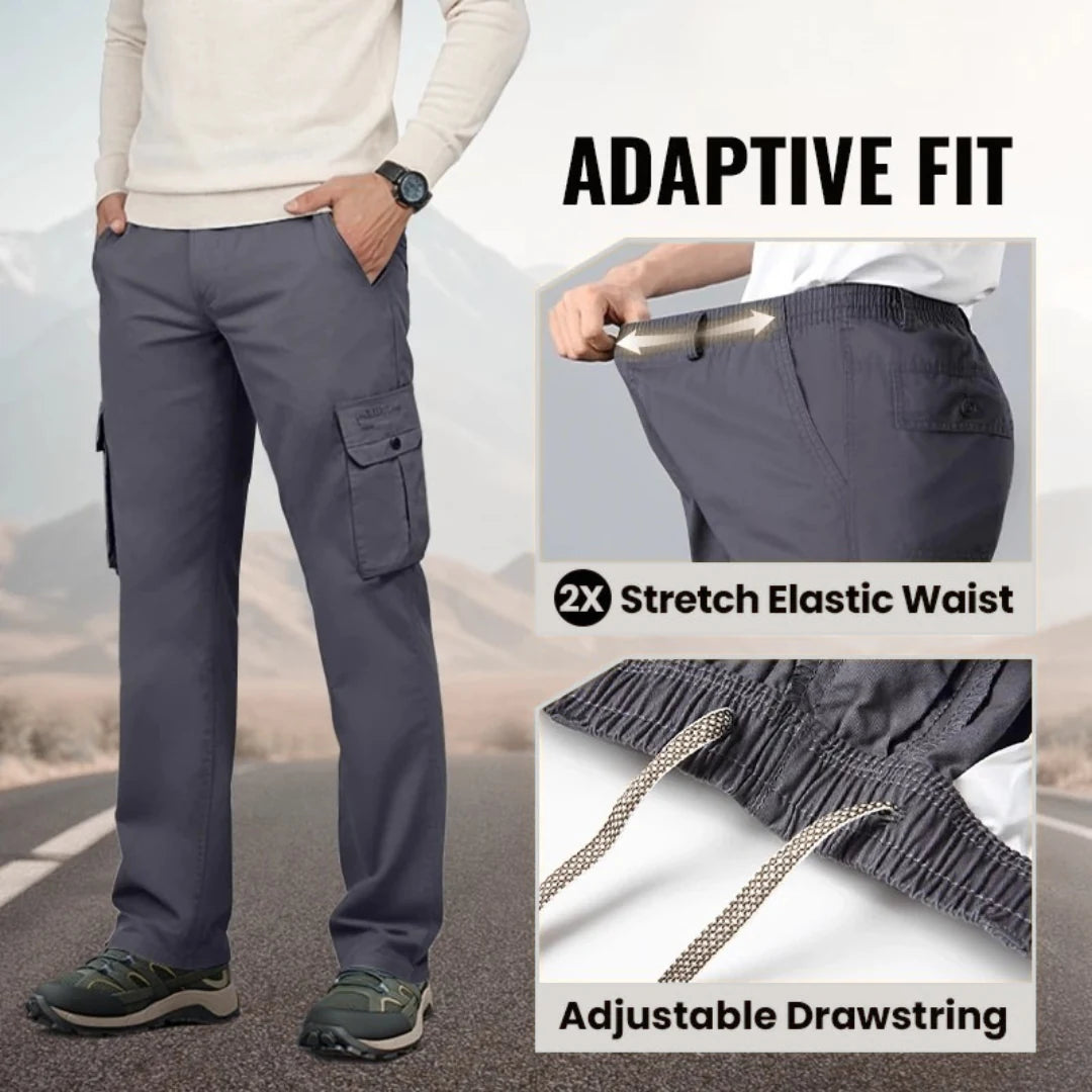 Ultra Comfort Flex Fit Cargo Trousers - 70% OFF TODAY + Free Shipping