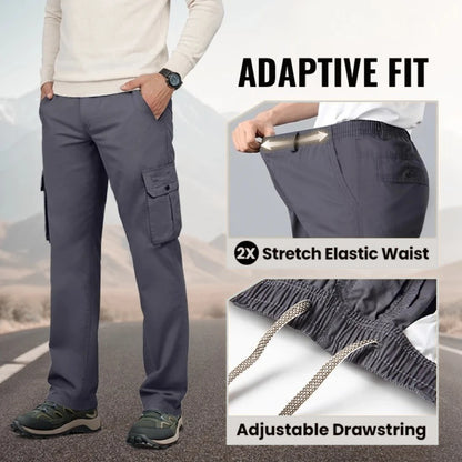 Ultra Comfort Flex Fit Cargo Trousers - 70% OFF TODAY + Free Shipping