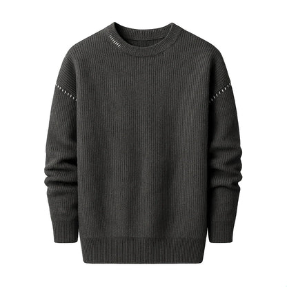 UrbanEase Knit Crew Sweater – Effortless Warmth & Modern Simplicity