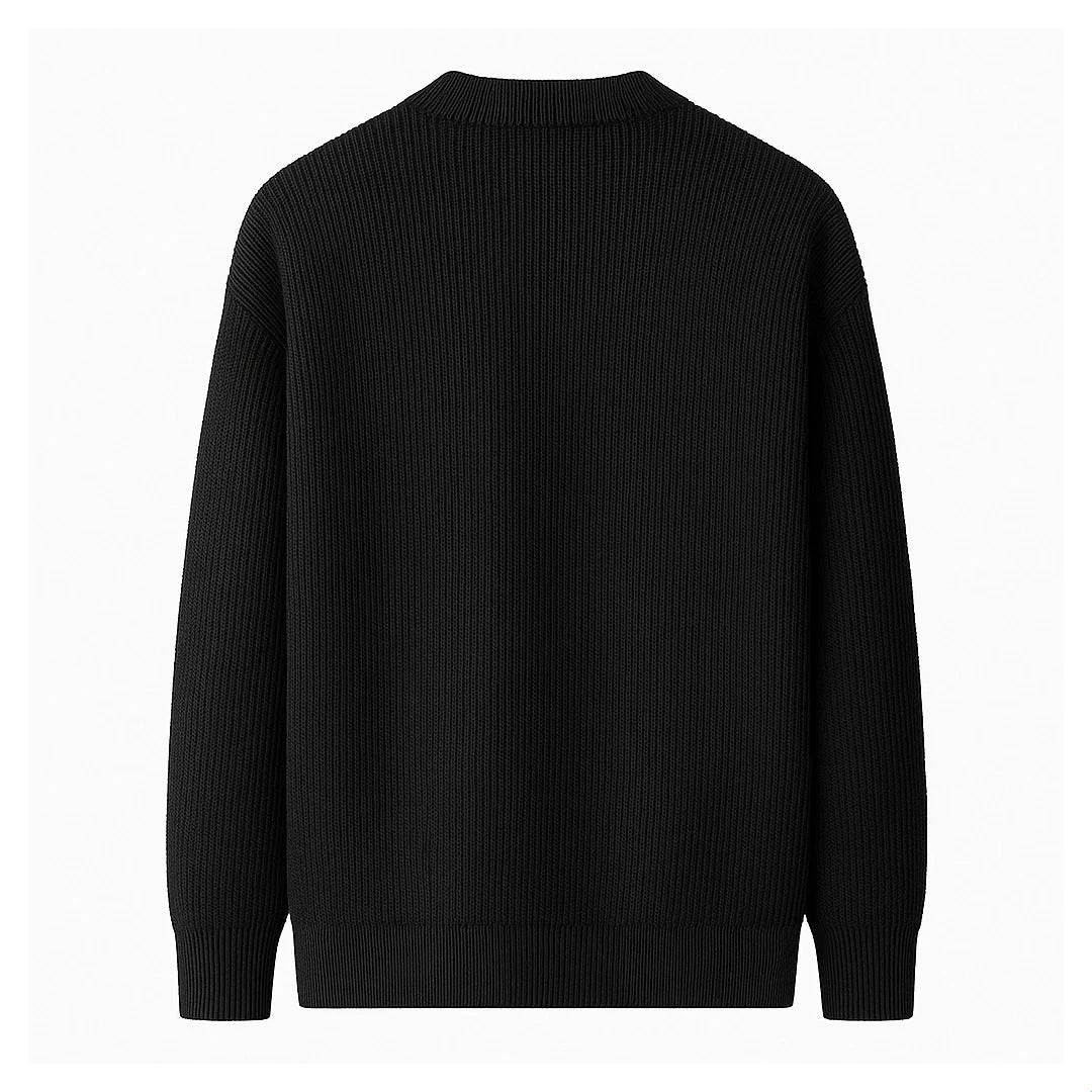 UrbanEase Knit Crew Sweater – Effortless Warmth & Modern Simplicity