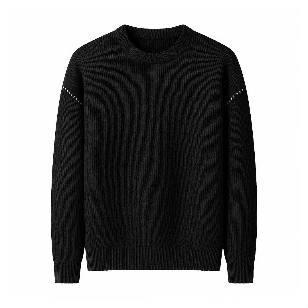 UrbanEase Knit Crew Sweater – Effortless Warmth & Modern Simplicity