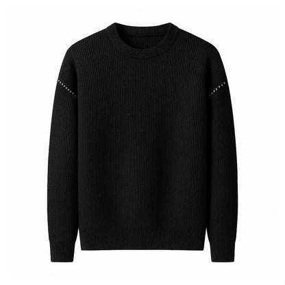 UrbanEase Knit Crew Sweater – Effortless Warmth & Modern Simplicity